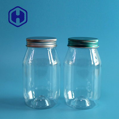 Duidelijke Ronde Zoete Zoute het Bewijs Plastic Kruik 400ml van het Notenlek 125mm Hoogte