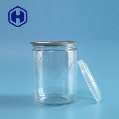 Het lege Transparante Plastiek kan Verpakkende Kleine de Garnalengroenten in het zuur van het Overzeese Voedselvissen van 280ml