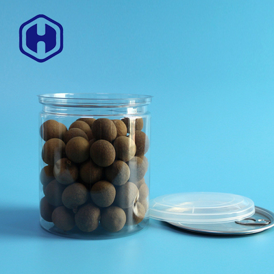 750ml het duidelijke Plastic van het de Drukvoedsel van het Blikkenscherm van de de Rangverpakking Huisdier van Bpa Vrije Lege kan Gemakkelijk Open Deksel