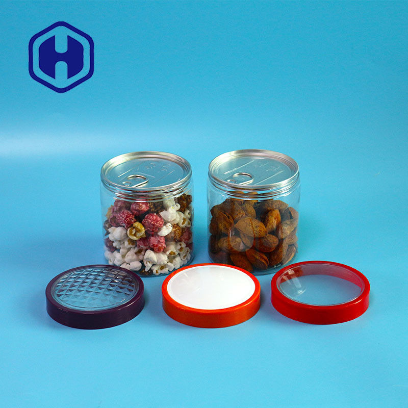 de Cachou van 12.8oz 305# dateert Luchtdicht HUISDIER kan Gemakkelijke Open Plastic Verpakking met Schroefdeksel