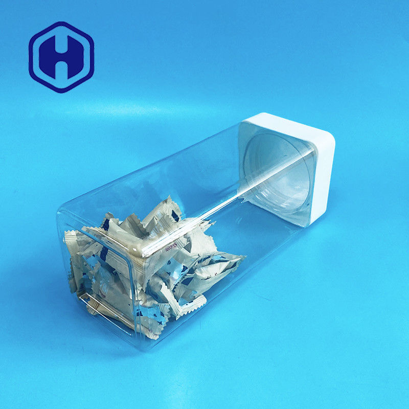 1140ml de vierkante Plastic Rang van het de Barsvoedsel van Kruiken Schroefdopsnoepjes met het Bewijs van het Voeringslek