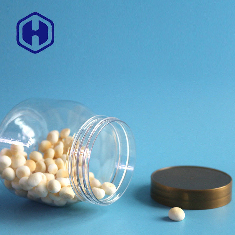 De beschikbare Verzegelbare Plastic Verpakkende Kruik 11oz van het Schroefdeksel voor de Voedselsupplementen van Kinderenbabys