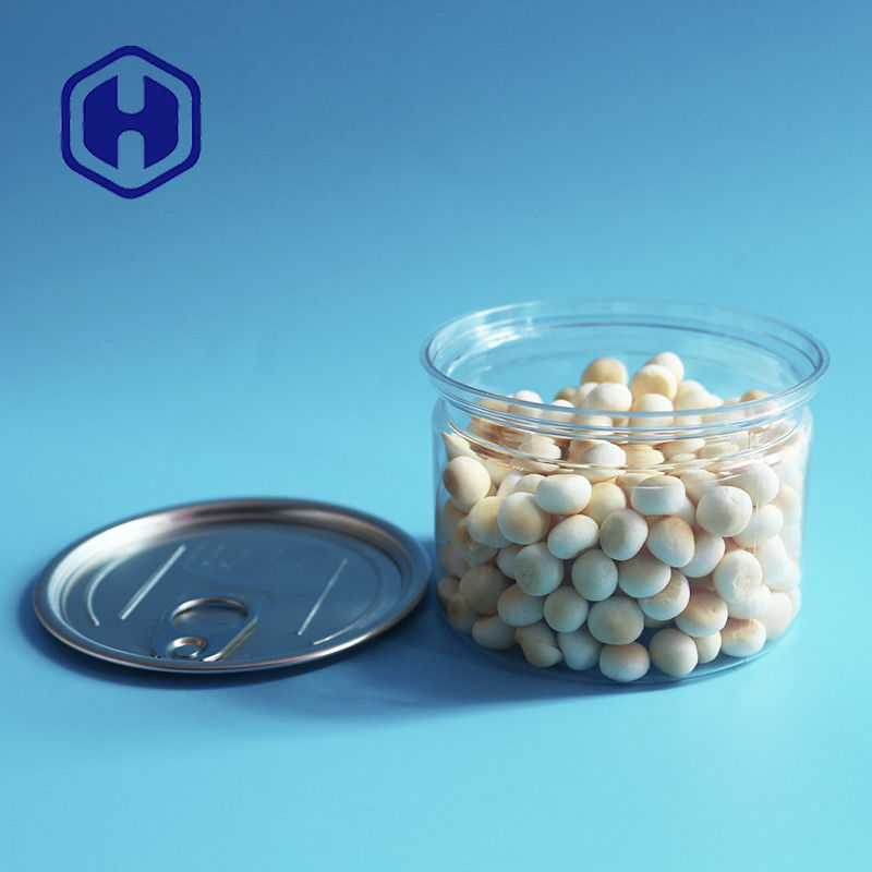 De Gemakkelijke Open Blikken van Cat Dog Treat Biscuits Plastic met Voedsel voor huisdieren om 250ml 60mm Hoogte