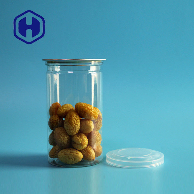360 ml 12 oz droge vruchten kruiden luchtdichte lekbestendige plastic blikjes met makkelijk open deksels
