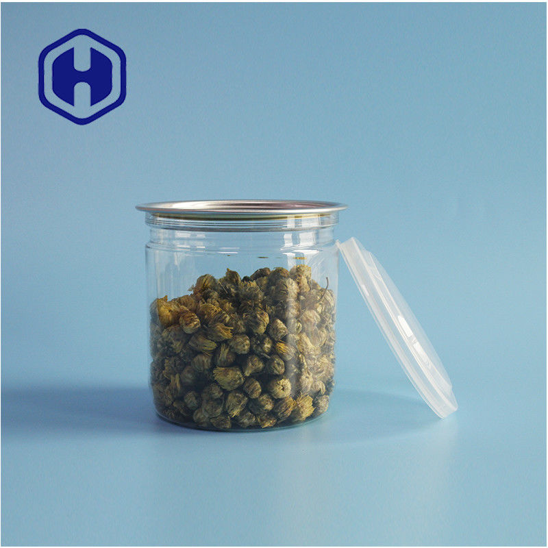 Supermarktverpakkingen Luchtdichte, lekkagebestendige PET-plastic koekjes met gemakkelijk open deksels