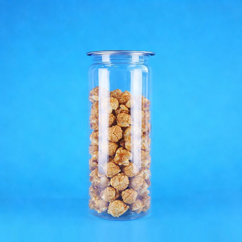 BPA-vrij PET-drankblik met gemakkelijk open deksel en 520 ml capaciteit voor dranken en frisdrank