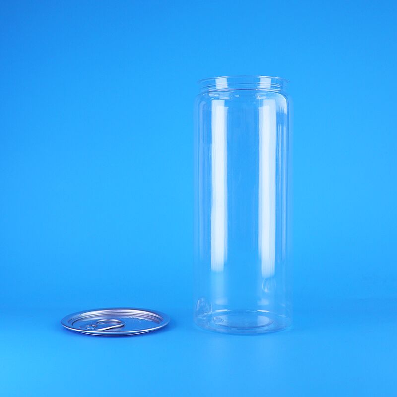 Doorzichtige PET-verpakkingspot met gemakkelijk open deksel lekkagebestendige voedselkwaliteit voor dranken