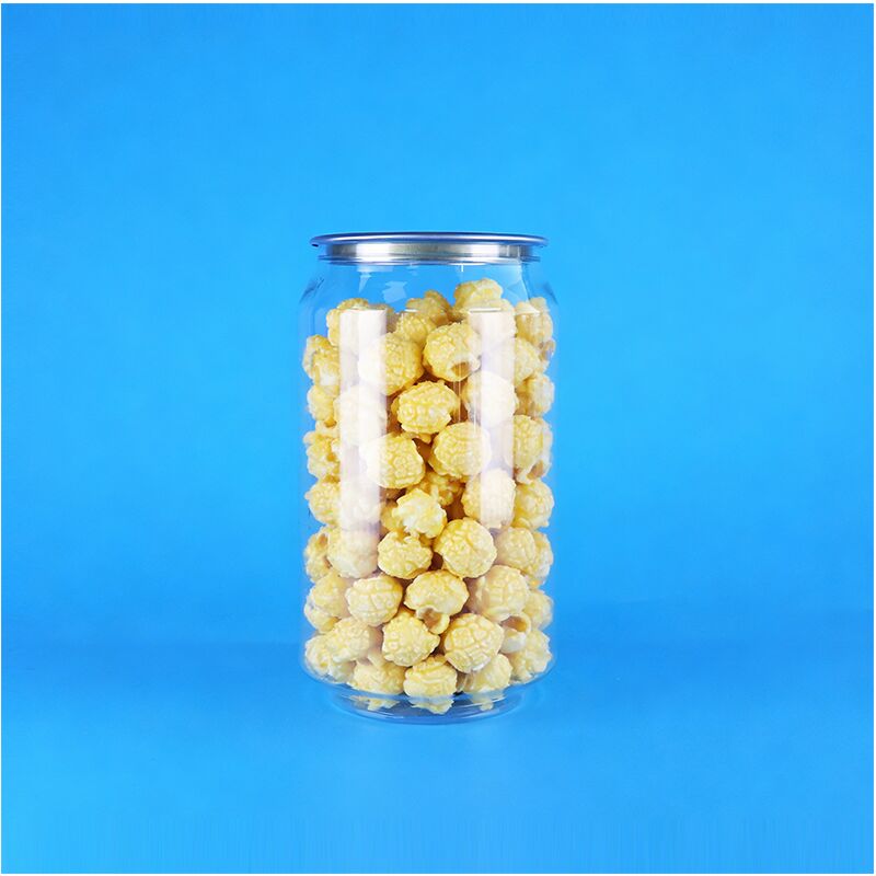 330 ml helder PET-plastic blik met gemakkelijk open deksel voor koffie, thee, melk en koolzuurhoudende dranken