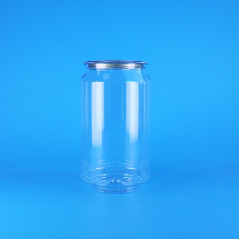 330 ml gemakkelijk open deksel PET plastic blik - Food Grade Packaging Jar voor bakken en snacks