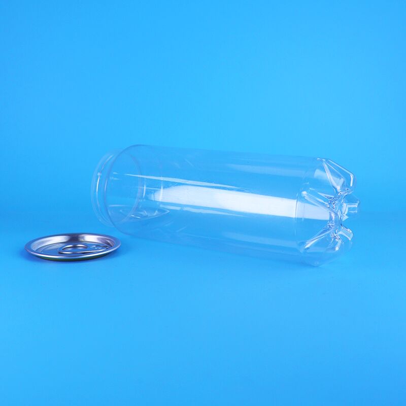 500 ml Easy Open Lid PET Plastic Can Leak Proof Food Grade Voor sinaasappels Soda Energy Drinks