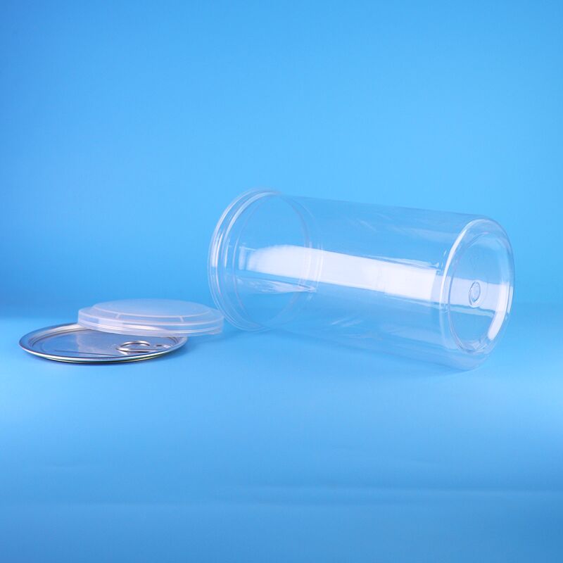 BPA-vrij 700 ml PET pot met gemakkelijk open deksel voor opslag en verpakking van levensmiddelen