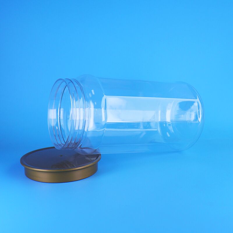Voedselverpakkingsoplossingen Goed afdichtende PET Plastic Storage Jar Custom Design For Food