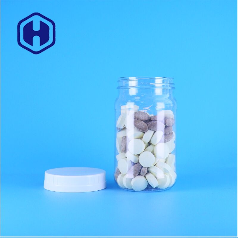 Premium Food Grade Opbevarings Klar PET Krukke til Saucer Snacks Slik Sikker Stilfuld Funktionel