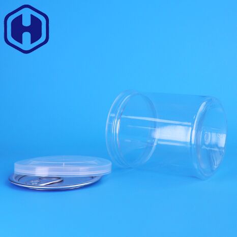 BPA-vrije 220 ml PET-plastic container met gemakkelijk te openen deksel voor visverpakkingen
