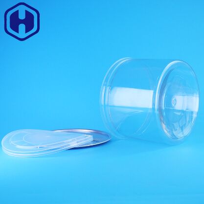 100% Luchtdichte Voedselveilige PET Plastic Pot met Eenvoudig te Openen Deksel voor Verpakking van Gedroogd Fruit en Noten