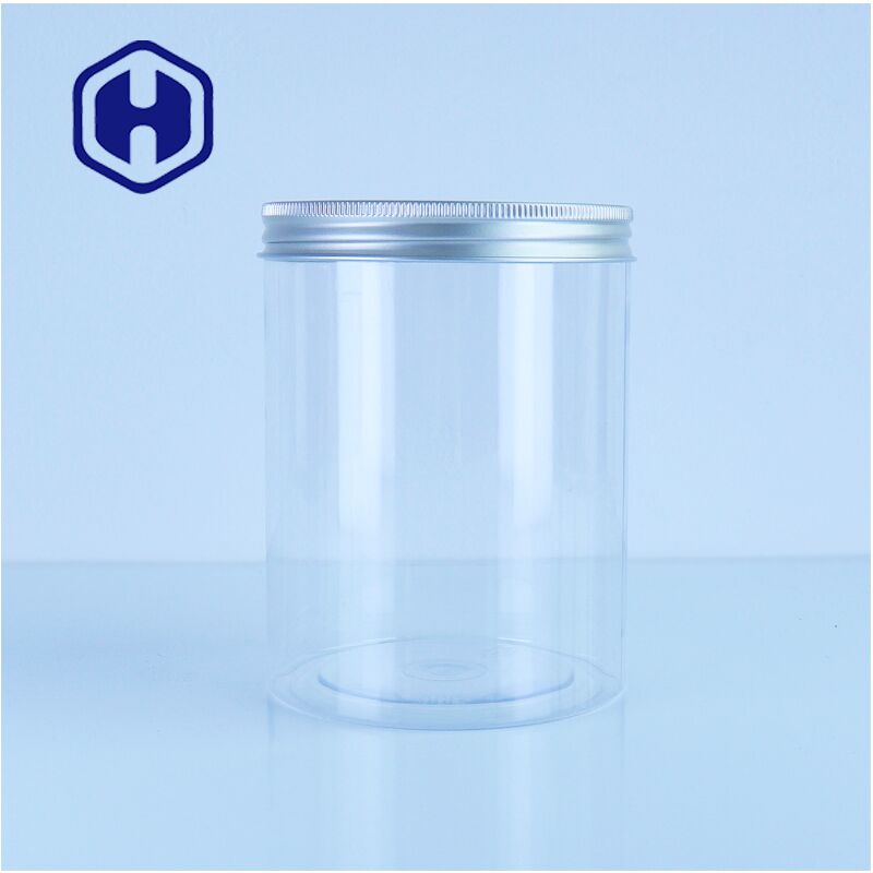 Bulk Food Jar Aluminium Caps Food Grade Storage Voor Chocolade Taart Zoetgoed Veilig Betrouwbaar