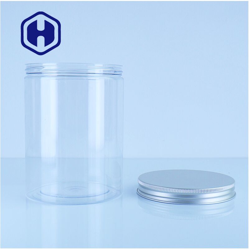 Doorzichtige PET-aluminium doppotten van voedingskwaliteit, perfect voor chocoladekoekjes, snoep, gemakkelijk, betrouwbaar