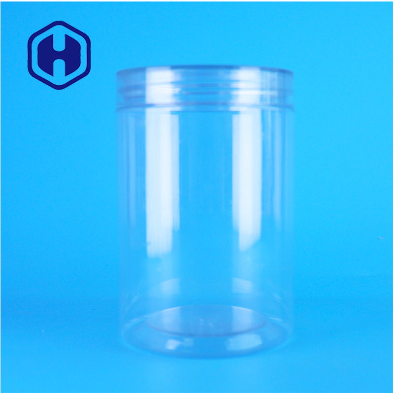 Transparante ronde plastic PET-pot voor cake, koffieboon Bestaande PET-potmodellen Aanpasbaar