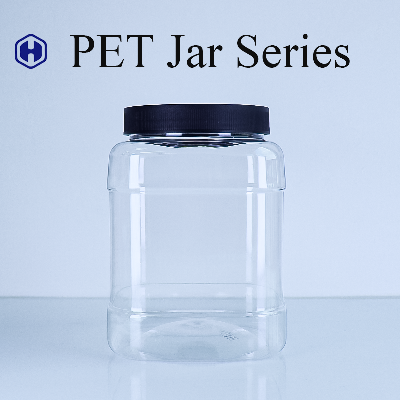 Premium Food Grade Twist Cap Plastic Jar voor Commerciële Snoep, Snack en Saus Verpakking