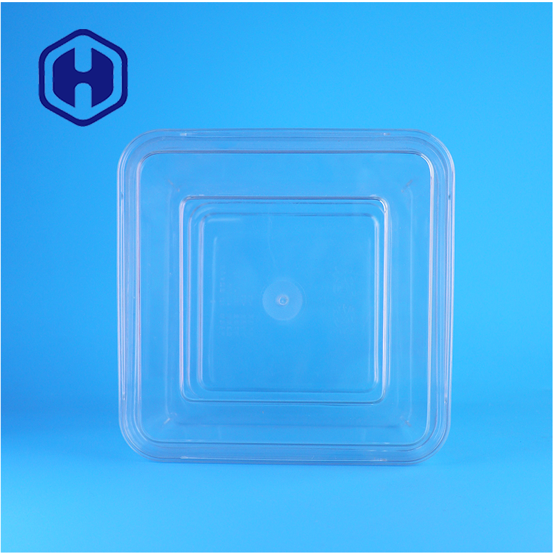 Voedingsmiddelen PET plastic doos voor salade cake vers fruit dessert verpakking OEM ODM Custom leverancier