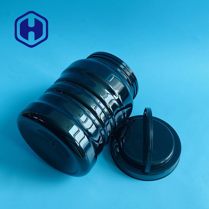 Kruik van het het Handvat de Plastic HUISDIER van het douane2450ml Schroefdeksel voor het Metaalstukken van de Schroefnoot