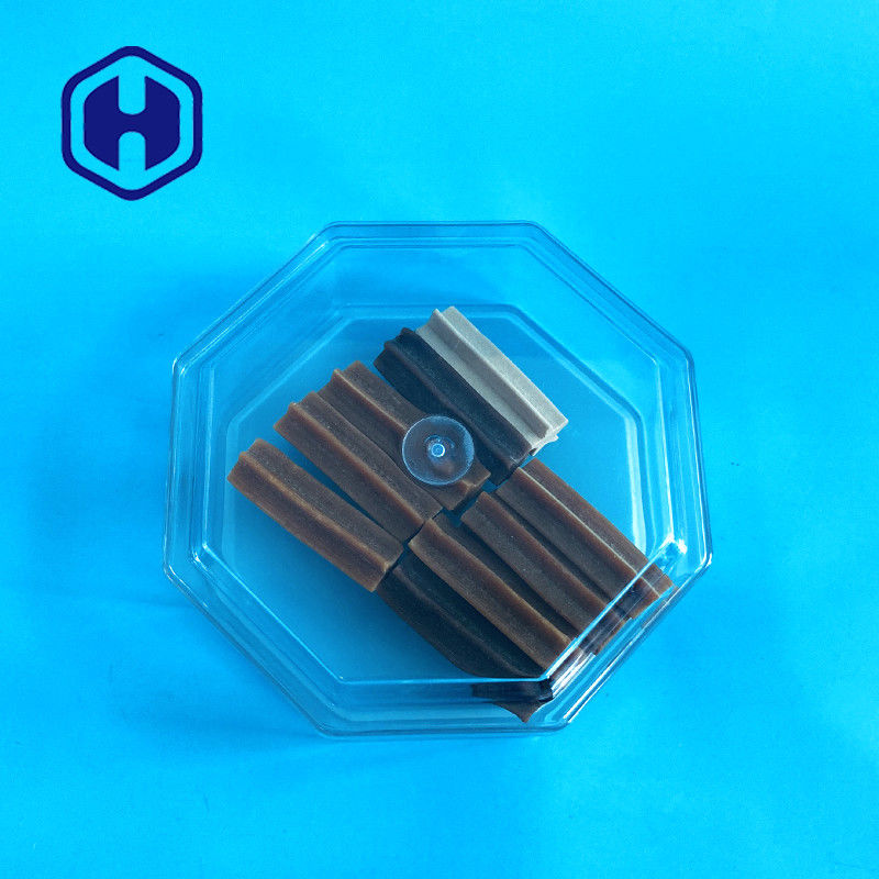 Het achthoekige Vlees Cubilose 15oz van de Douanenoot ontruimt HUISDIERENdoos