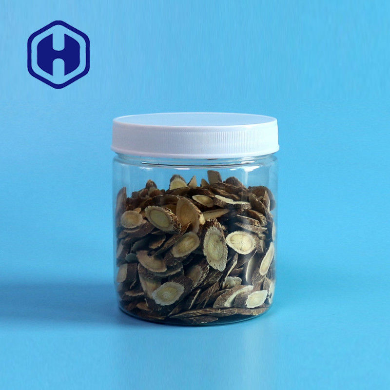 Ronde 510ml 87mm van de Kruiksugar chewing gum van het Lekbewijs de Plastic Kruiken van de het HUISDIERENopslag