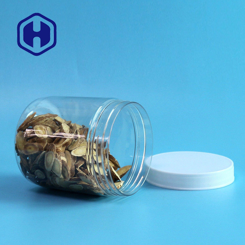 Ronde 510ml 87mm van de Kruiksugar chewing gum van het Lekbewijs de Plastic Kruiken van de het HUISDIERENopslag