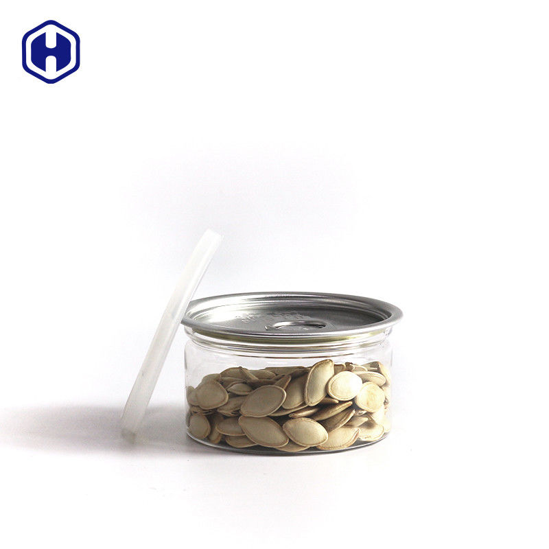 100ml 3.5g drogen Herb Clear Plastic Cans EOE 211# 38mm Hoogtehuisdier Tuna Can