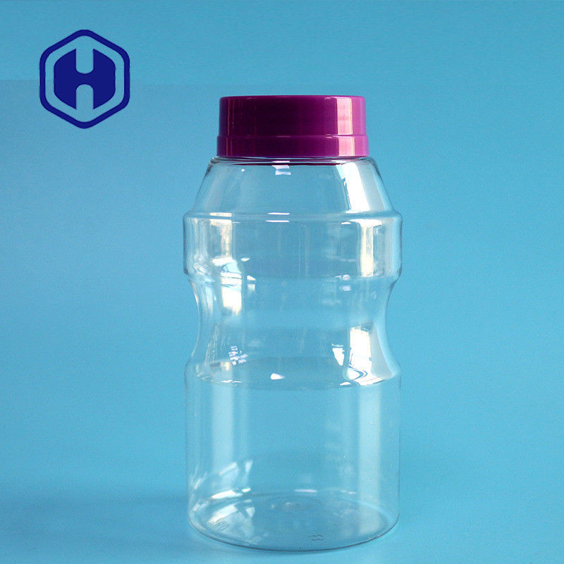 300ml de Plastic Kruik van het lekbewijs voor van de de Zaden de Kleine Mond van Chocoladebonen Kruiken van het het HUISDIERENsuikergoed met Schroefdeksel