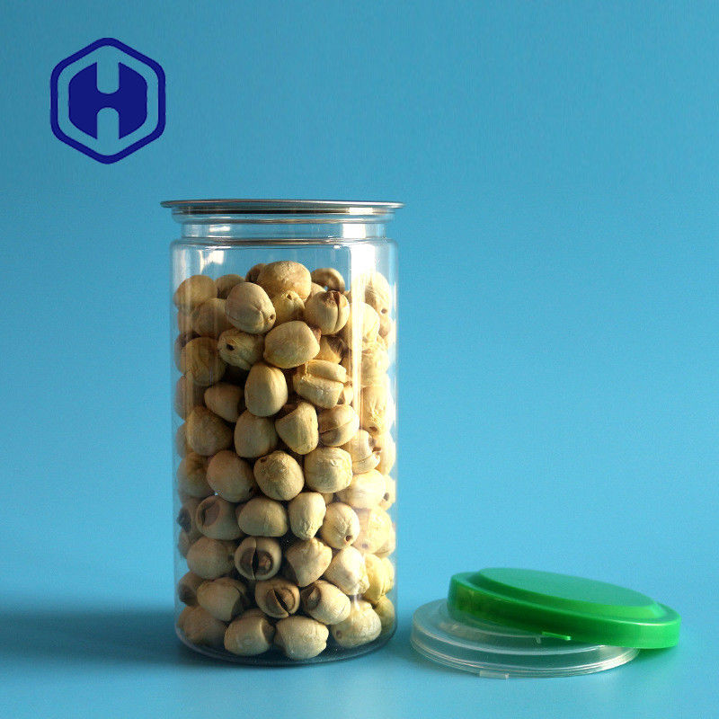 van de Blikkenzaden van 211# 440ml kan het Duidelijke Plastic van het de Chocoladekoekje HUISDIER van het de Bars Gemakkelijke Open Beëindigen