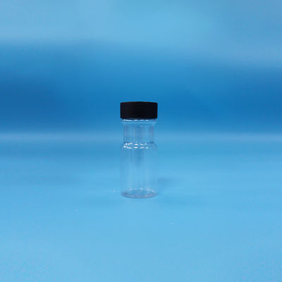 Doorzichtige PET-plastic voedselkwaliteit chili poeder kruidenpot zeefdeksel