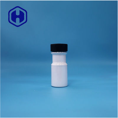 Transparante ronde plastic zout maïs zetmeel voedselkwaliteit kruidenpot Flip Top Cap