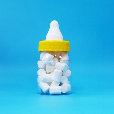 Voedselkwaliteit Transparent PET Plastic verzegeld pot Schroef Kap Voor voedsel snoep koekjes