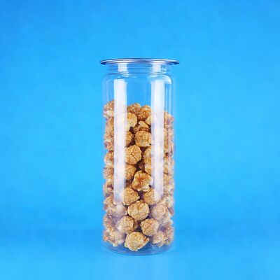 BPA-vrij PET-drankblik met gemakkelijk open deksel en 520 ml capaciteit voor dranken en frisdrank