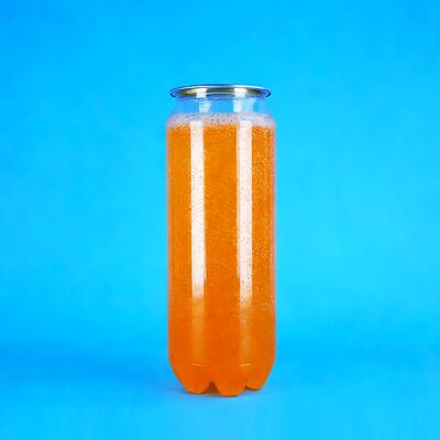 500 ml Easy Open Lid PET Plastic Can Leak Proof Food Grade Voor sinaasappels Soda Energy Drinks