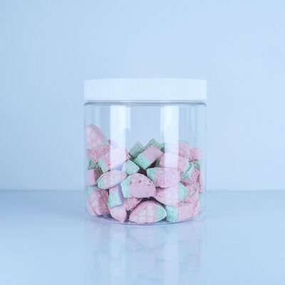 Premium voedselopslag Koekjes Zoeten Walnoten Bulk verpakking PET potten met schroefdeksel