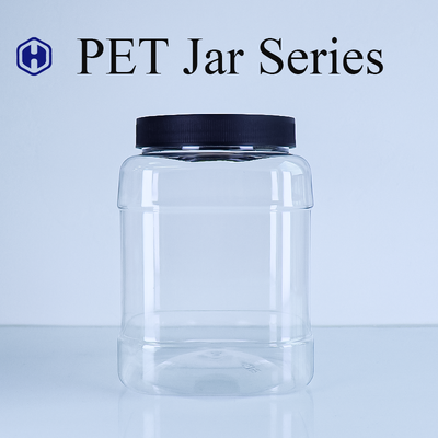 Premium Food Grade Twist Cap Plastic Jar voor Commerciële Snoep, Snack en Saus Verpakking