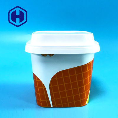 22oz IML Kuipjes voor Bevroren Cacao Noten IJs Mango Noot Pinda Shea Body Butter