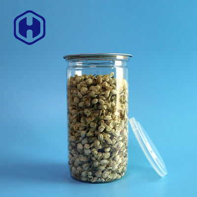 Bpa-vrij leeg PET-plastic blikje 307 ml 750 ml sauskruidenconservenverpakking